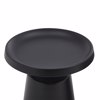 Liberta-Maison Mousse Coffee Table Set 2TEM Mavro Mat 70x70x50cm 04-1432