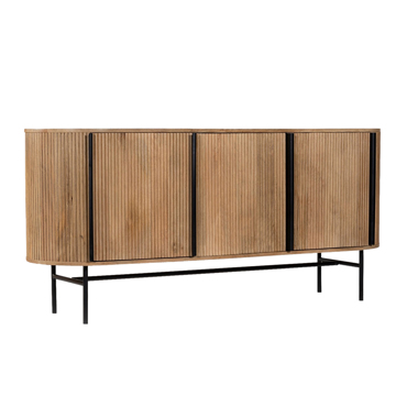 Liberta-Maison Organic Μπουφές 3ΠΟΡΤΕΣ Φυσικό 164x46x75cm 05-0635
