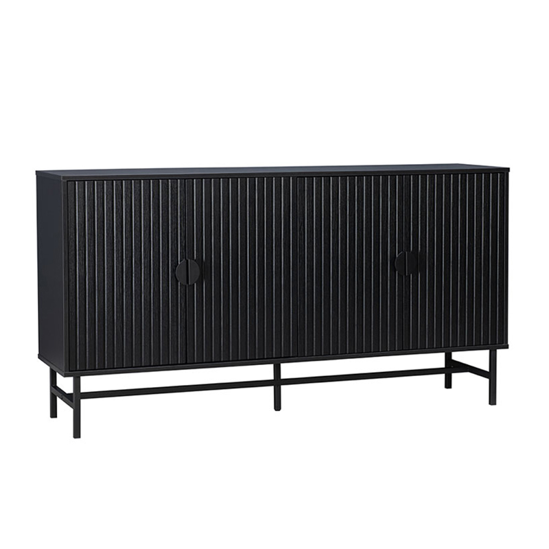 Liberta - Maison KIMONO Μπουφές Μαύρος 157.5x39x83cm 05