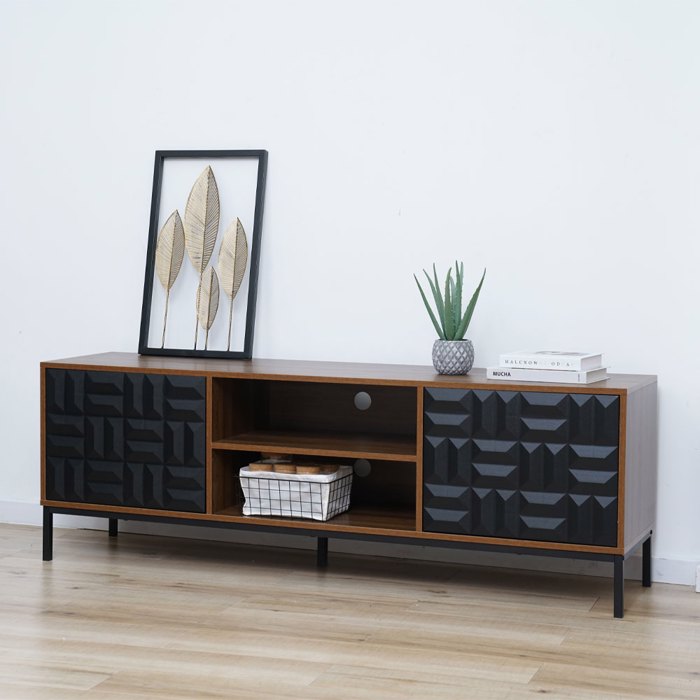 Liberta - Maison ZUMA TV Stand Karudi/Mavro 160x40x54.5cm 05-0765