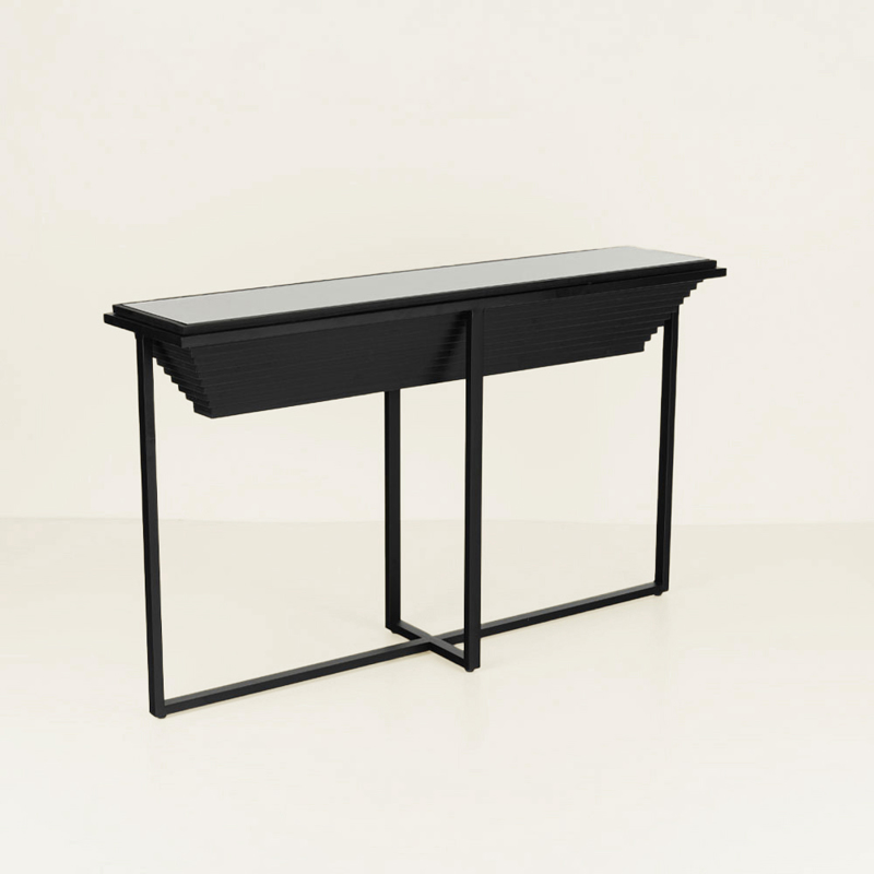 Liberta - Maison CHEOPS Κονσόλα Μαύρη 134x32x82cm 05-07