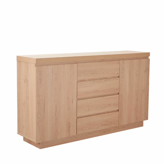 Liberta - Maison DRUVO Boufes Fusikos me 2 Portes kai 4 Surtaria 160x39x92cm 05-0822