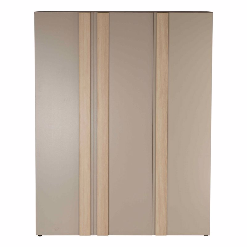 Liberta - Maison CAPPUCCINO Ντουλάπα με 3 Πόρτες Latte/