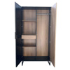 Liberta - Maison MYSTERY Epiplo Eisodou Fusiko Skouro/Mavro me 2 Portes 104x39x210cm 06-0128