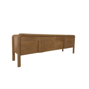 Liberta - Maison WABI TV Stand Φυσικό με 4 Πόρτες 145x40x50cm 08-0015
