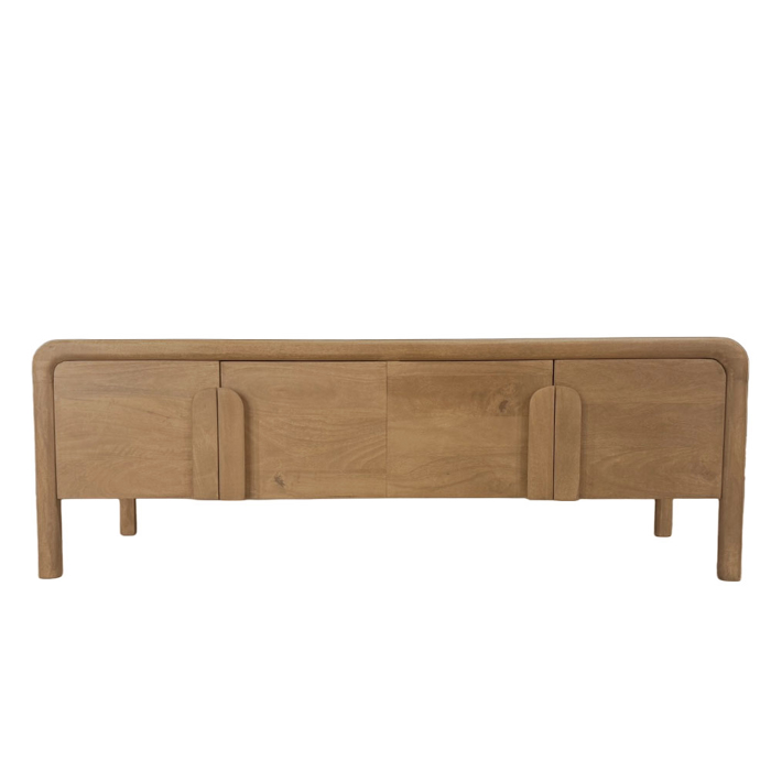 Liberta - Maison WABI TV Stand Fusiko me 4 Portes 145x40x50cm 08-0015