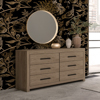 Liberta - Maison DODO Komota Oak Skouro 132x45x75cm 09-0936
