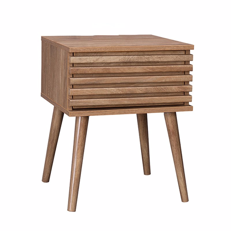 Liberta - Maison - ΣΗΜΑΝΤΙΚΟ: Σε περίπτωση διαφοράς τιμής από το κατάστημα ισχύει παντα και μόνο η τιμή του καταστήματος Liberta - Maison KIROS Κομοδίνο Φυσικό με 1 Συρτάρι 40x