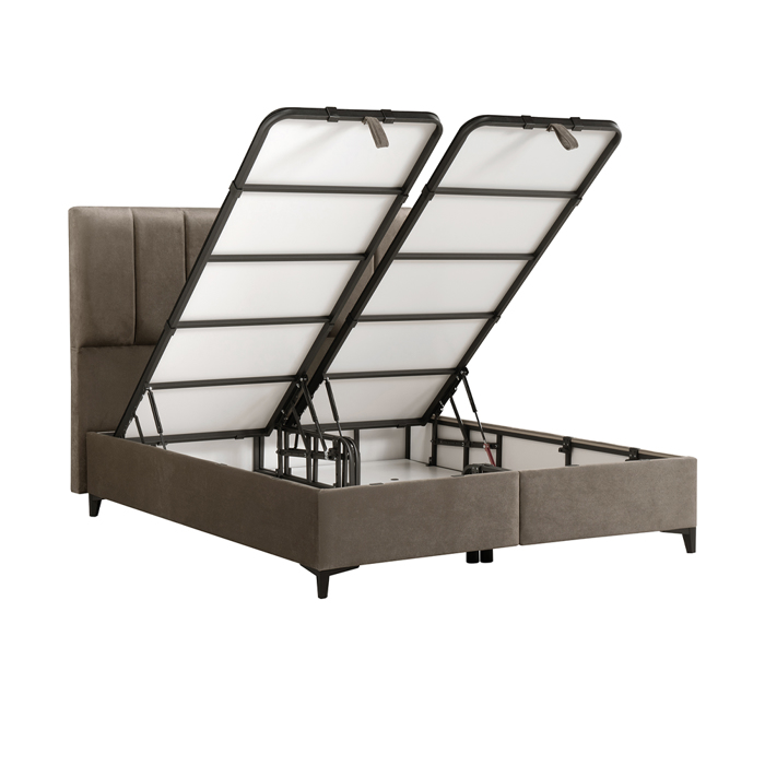 Liberta - Maison STICKS Κρεβάτι με Αποθηκευτικό Χώρο Camel 05-911 223x166x120cm (για Στρώμα 160x200cm) 09-1769 Liberta - Maison STICKS Krebati me Apothikeftiko Xoro Camel 05-911 223x166x120cm (ga Stroma 160x200cm) 09-1769