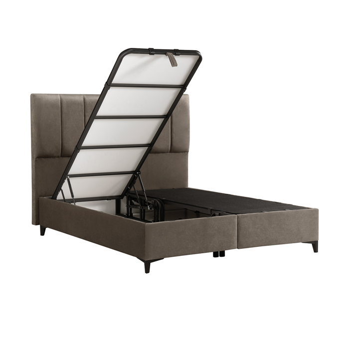 Liberta - Maison STICKS Κρεβάτι με Αποθηκευτικό Χώρο Camel 05-911 223x166x120cm (για Στρώμα 160x200cm) 09-1769 Liberta - Maison STICKS Krebati me Apothikeftiko Xoro Camel 05-911 223x166x120cm (ga Stroma 160x200cm) 09-1769