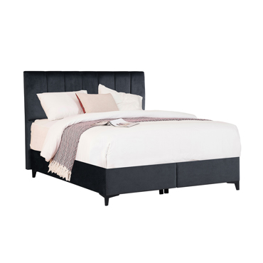 Liberta - Maison STICKS Κρεβάτι με Αποθηκευτικό Χώρο Γκρι 26-911 223x166x120cm (για Στρώμα 160x200cm) 09-1770