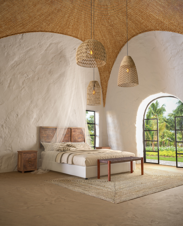 Liberta - Maison BALI Komodino Fusiko 40x32x51cm 09-1989