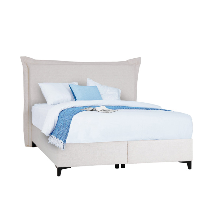 Liberta - Maison LONGWAVE Κρεβάτι με Αποθηκευτικό Χώρο Off White 06-900 207x180x140cm (για Στρώμα 160x200cm) 09-1991 Liberta - Maison LONGWAVE Krebati me Apothikeftiko Xoro Off White 06-900 207x180x140cm (ga Stroma 160x200cm) 09-1991