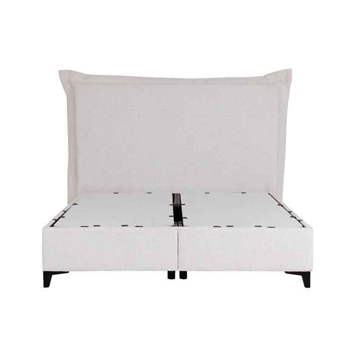 Liberta - Maison LONGWAVE Κρεβάτι με Αποθηκευτικό Χώρο Off White 06-900 207x180x140cm (για Στρώμα 160x200cm) 09-1991 Liberta - Maison LONGWAVE Krebati me Apothikeftiko Xoro Off White 06-900 207x180x140cm (ga Stroma 160x200cm) 09-1991