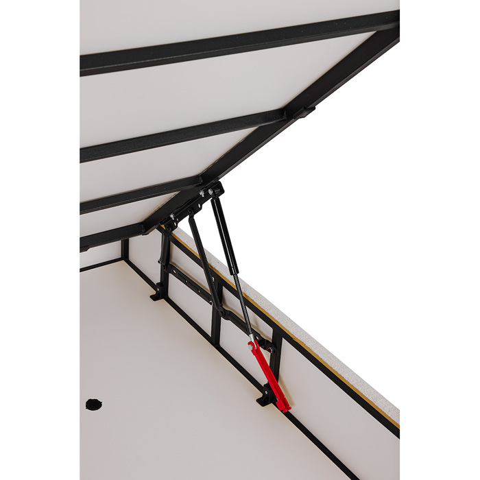 Liberta - Maison LONGWAVE Κρεβάτι με Αποθηκευτικό Χώρο Off White 06-900 207x180x140cm (για Στρώμα 160x200cm) 09-1991 Liberta - Maison LONGWAVE Krebati me Apothikeftiko Xoro Off White 06-900 207x180x140cm (ga Stroma 160x200cm) 09-1991