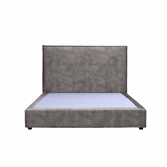 Liberta - Maison DOMUS Κρεβάτι Silver Γκρι 210x160x115cm (Για Στρώμα 160x200cm) 09-2072 Liberta - Maison DOMUS Krebati Silver Ggri 210x160x115cm (Ga Stroma 160x200cm) 09-2072