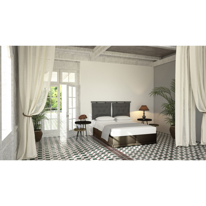 Liberta - Maison INTERNO Βάση με Αποθηκευτικό Χώρο Γκρι-Καφέ 20-914 160x200x34cm 09-2108 Liberta - Maison INTERNO Basi me Apothikeftiko Xoro Ggri-Kafe 20-914 160x200x34cm 09-2108