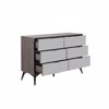 Liberta - Maison SPECCHIO Surtariera me 6 Surtaria Mavro Oak/Kathreptis 120x39x80cm 09-2128