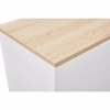 Liberta - Maison LUCIDO Komodino me 2 Surtaria Lefko Oak/Fusiko 58x39x44.5cm 09-2130