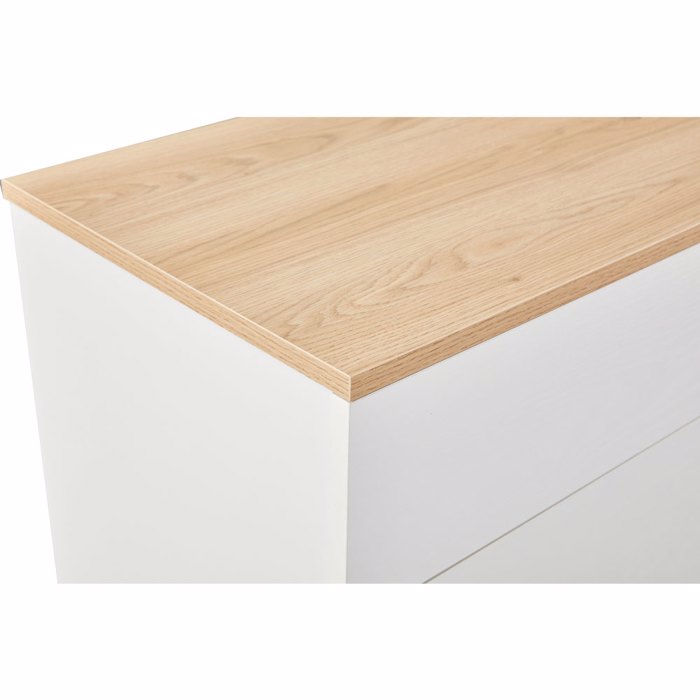 Liberta - Maison LUCIDO Συρταριέρα με 5 Συρτάρια Λευκό Oak/Φυσικό 58x39x116.5cm 09-2131 Liberta - Maison LUCIDO Surtariera me 5 Surtaria Lefko Oak/Fusiko 58x39x116.5cm 09-2131