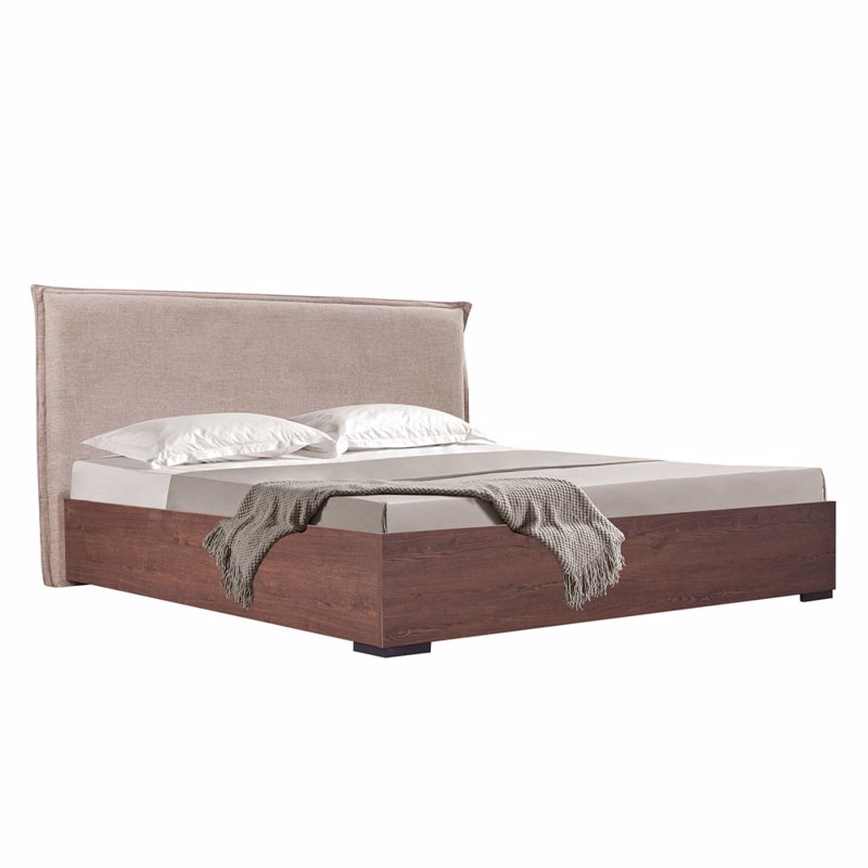 Liberta - Maison NUEZ Κρεβάτι Καρυδί 162x202x120cm 09-2