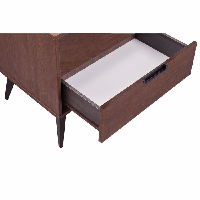 Liberta - Maison NUEZ Komodino Karudi me 2 Surtaria 58x39x55cm 09-2133