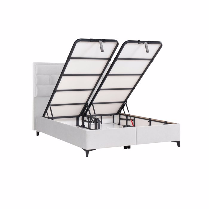 Liberta - Maison BRICK Krebati me Apoth. Xoro Off White 16-450 215x165x121cm (ga Stroma 160x200cm) 09-2153