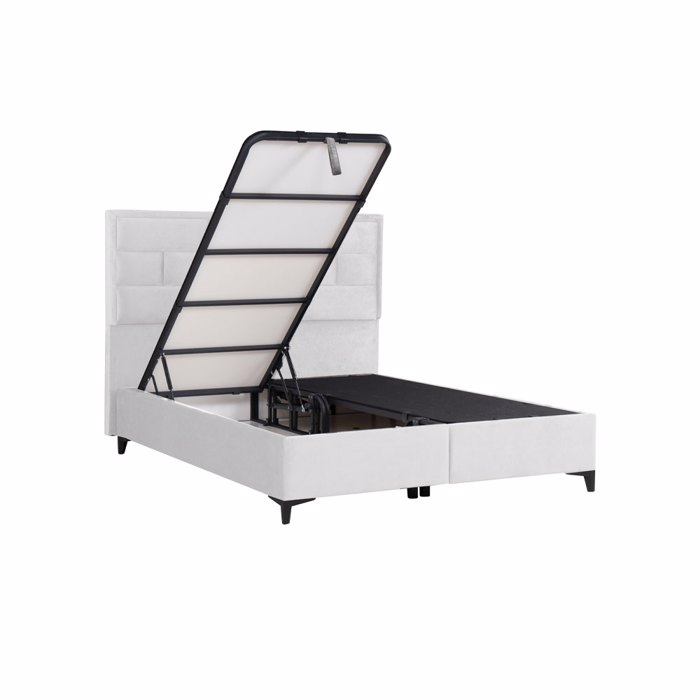 Liberta - Maison BRICK Krebati me Apoth. Xoro Off White 16-450 215x165x121cm (ga Stroma 160x200cm) 09-2153