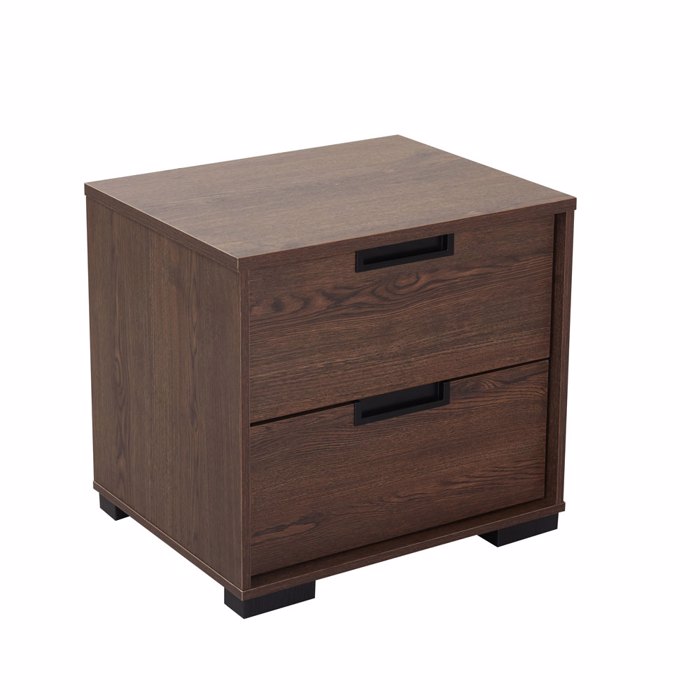 Liberta - Maison INSPIRE Komodino Karudi me 2 Surtaria 48x39x45cm 09-2160