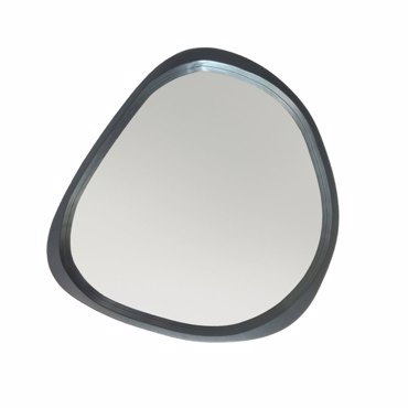 Liberta - Maison SALOMONE Καθρέπτης Μαύρος Ματ 63x57cm 11-0462