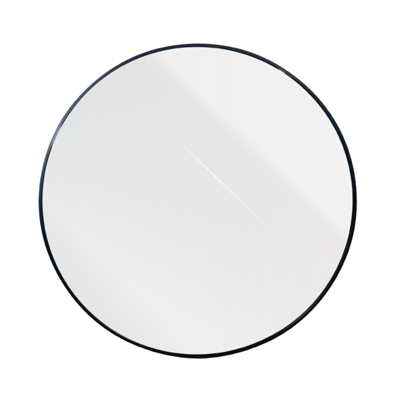 Liberta - Maison ROUNDY Καθρέπτης Τοίχου Μαύρος Φ80cm 1