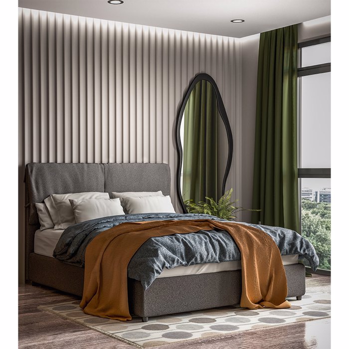 Liberta - Maison SPLATCH Kathreptis Mavros Mat 80x180cm 11-0525
