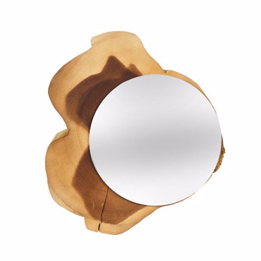 Liberta - Maison MEDUSA Καθρέπτης Φυσικός Φ30x11cm 11-0538