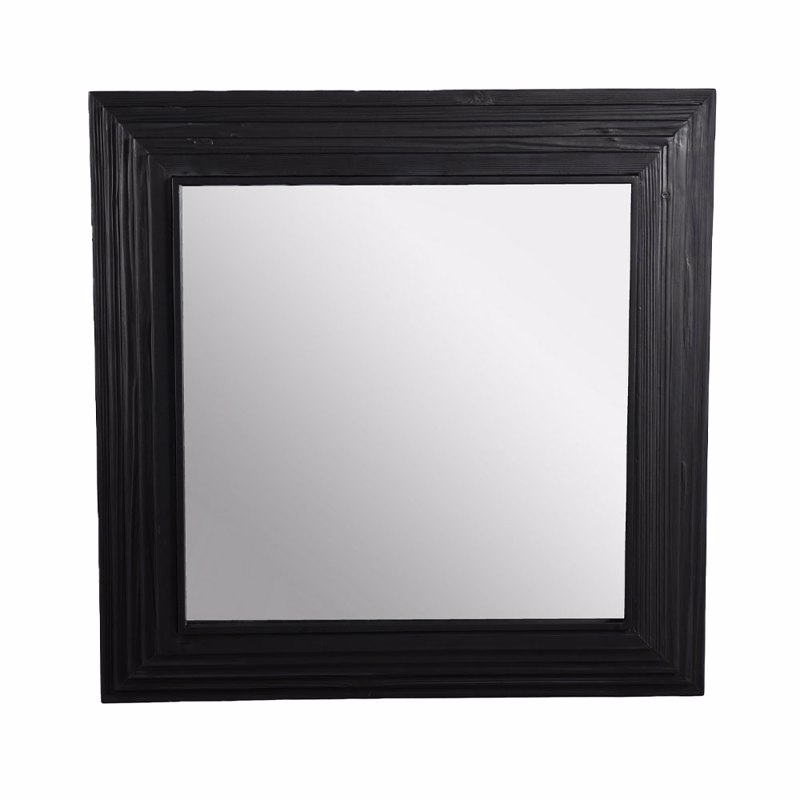 Liberta-Maison Cheops Καθρέπτης Μαύρο 85x8x85cm 11-0621