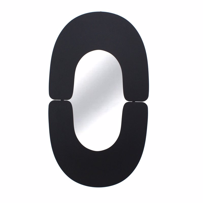 Liberta - Maison ARCHES Καθρέπτης Μαύρος Ματ 54x1.5x95cm 11-0625