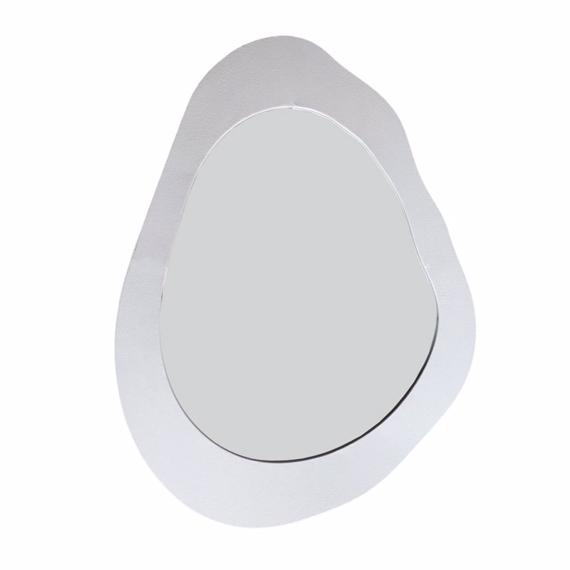 Liberta - Maison UP DOWN Καθρέπτης Τοίχου Λευκός 62x2x82cm 11-0632