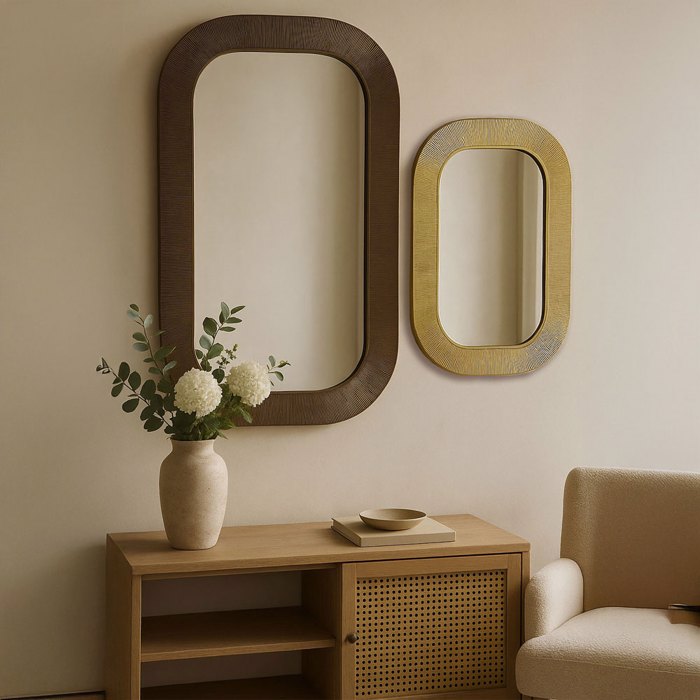 Liberta-Maison Magro 56 Kathreptis Brass Antique 56x2x68cm 11-0652