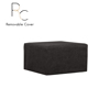 Liberta - Maison FOLD Anadiplomeno Pouf Krebati Ggri Skouro 26-861 70x72x43cm 16-0580
