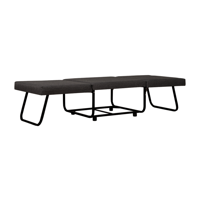 Liberta - Maison FOLD Anadiplomeno Pouf Krebati Ggri Skouro 26-861 70x72x43cm 16-0580