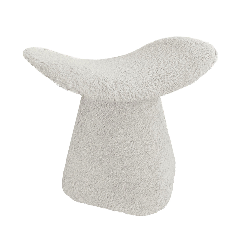 Liberta - Maison WALE Σκαμπό Cream 51x33x49cm 16-0616