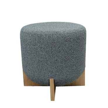 Liberta - Maison VOLCANO Σκαμπό Μέντα/Μαύρο 45x45x45cm 16-0694