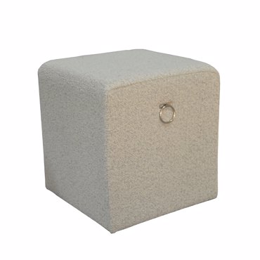 Liberta - Maison RICH Σκαμπό Beige 40x40x43cm 16-0697