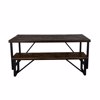 Liberta - Maison MAIANDROS Παγκάκι Καφέ Σκούρο 170x45x45cm 16-0713 Liberta - Maison MAIANDROS Paggaki Kafe Skouro 170x45x45cm 16-0713