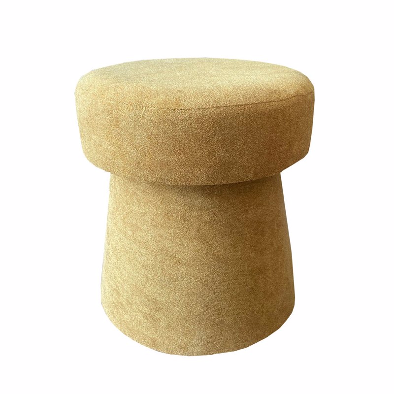 Έπιπλα σαλονιού agiovlasitishome - ΣΗΜΑΝΤΙΚΟ: Σε περίπτωση διαφοράς τιμής από το κατάστημα ισχύει παντα και μόνο η τιμή του καταστήματος Liberta - Maison CORCHO Σκαμπό Μουσταρδί 40x40x43cm 16-