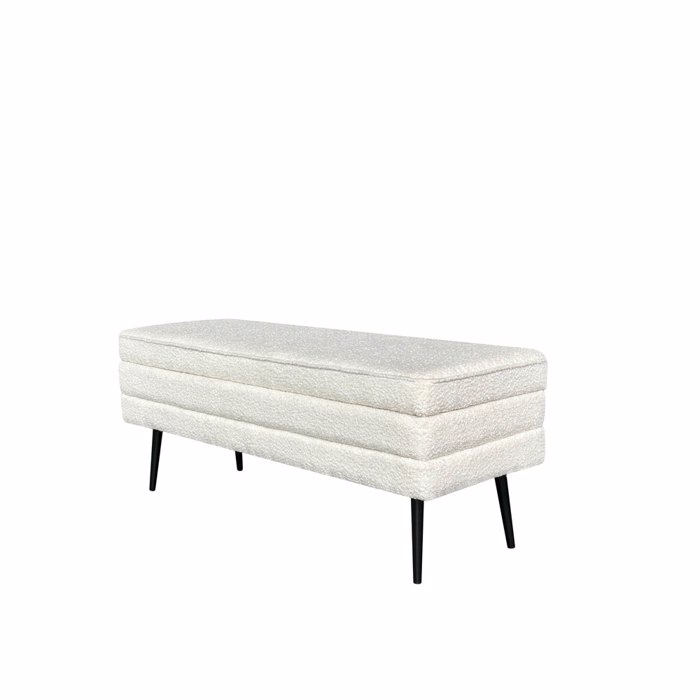 Liberta - Maison SLICES Skampo me Apothikeftiko Xoro Lefko 110x40x44cm 16-0801