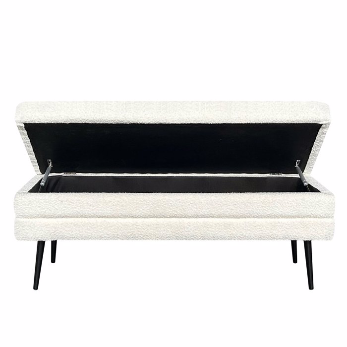 Liberta - Maison SLICES Skampo me Apothikeftiko Xoro Lefko 110x40x44cm 16-0801