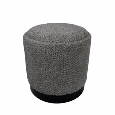 Liberta - Maison DUE PIANI Σκαμπό Γκρι Ανοιχτό Φ40x42cm 16-0834