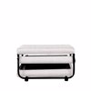 Liberta - Maison FOLD Pouf Krebati Anadiploumeno Off White 06-900 70x72x43cm 16-0891