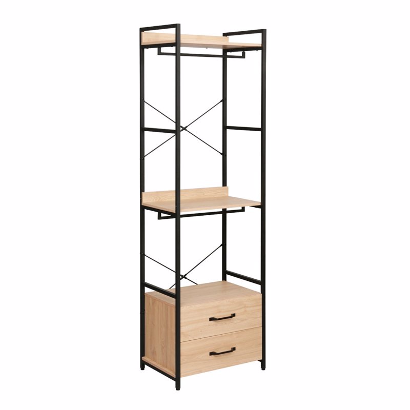 Έπιπλα Κρεβατοκάμαρας Agiovlasitishome - ΣΗΜΑΝΤΙΚΟ: Σε περίπτωση διαφοράς τιμής από το κατάστημα ισχύει παντα και μόνο η τιμή του καταστήματος Liberta - Maison XENIA Ντουλάπα 60x40x200cm 18-0019