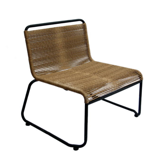 Liberta-Maison Cord Poluthrona Fusiko Mavro 73x64x71cm 22-0026